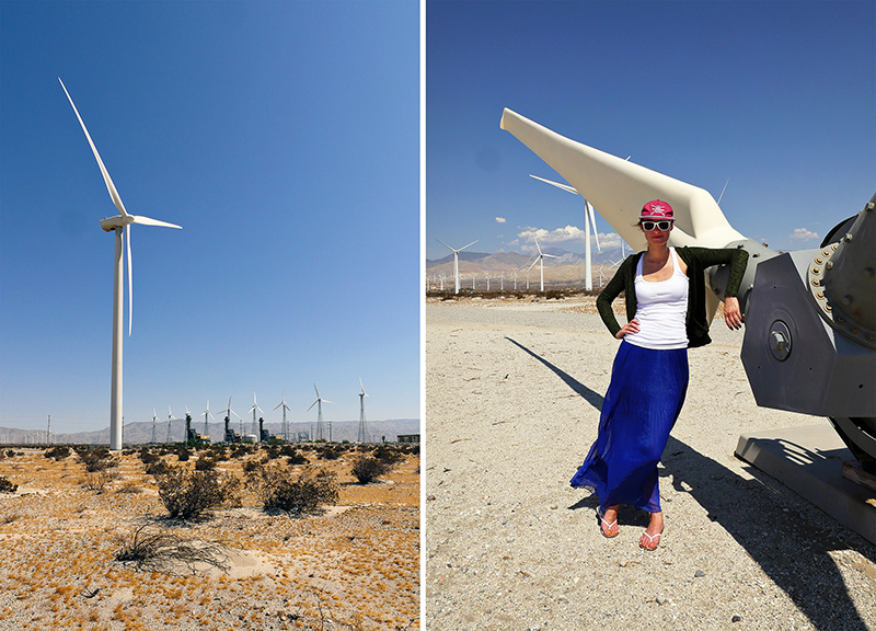 Как устроена ветроэлектростанция в Калифорнии